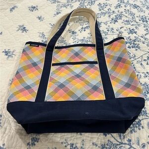 Lands End medium canvas tote